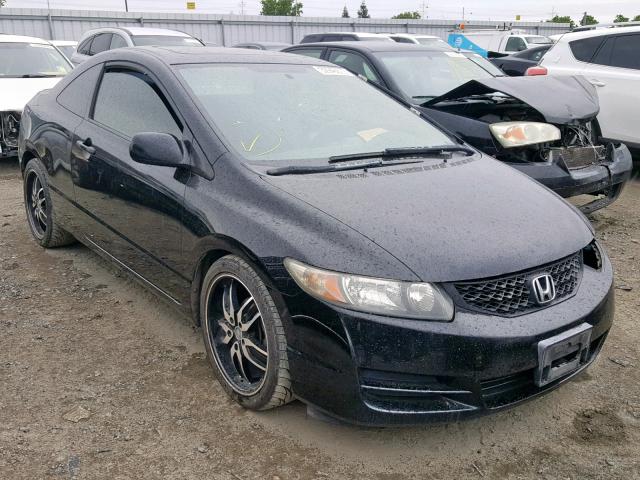 2009 Honda Civic Coupe 18l 4 Gas Black للبيع Sacramento Ca