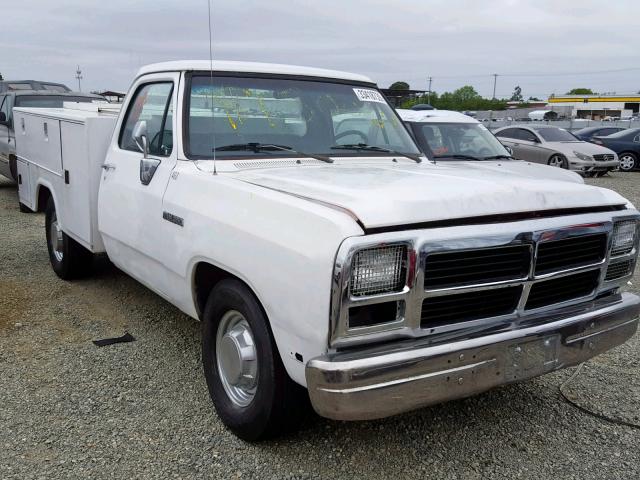 1993 DODGE D-SERIES D300 Photos | CA - ANTELOPE - Salvage Car Auction ...