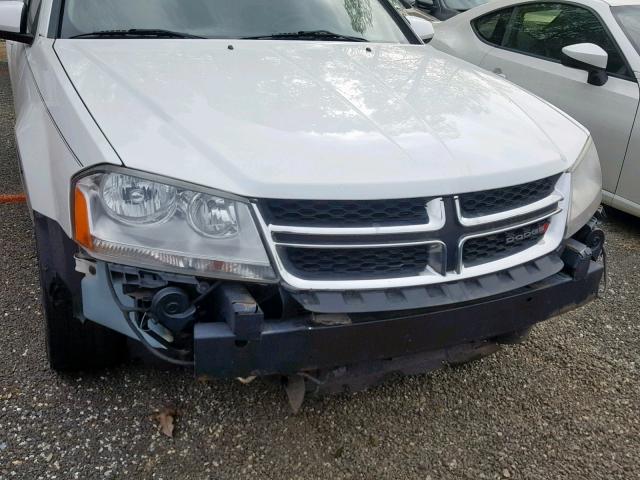 2013 DODGE AVENGER SX 1C3CDZCG6DN709124