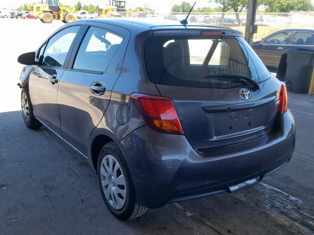 Хэтчбеки TOYOTA YARIS 2017 Серый