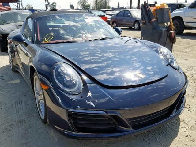 VIN WP0BB2A92HS136433 2017 Porsche 911, Targa S no.1