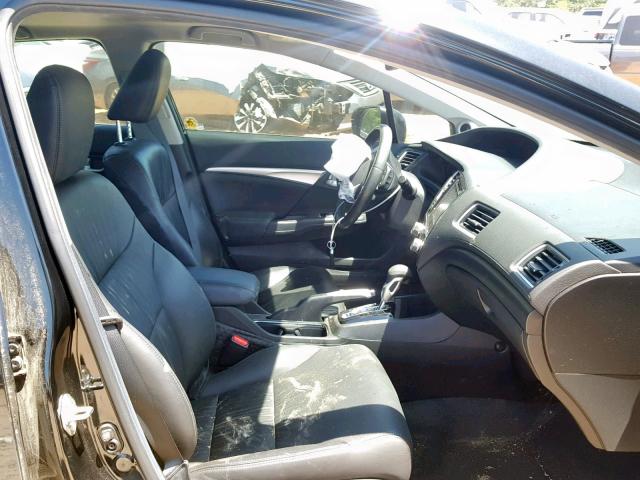 2015 Honda Civic Exl 1 8l 4 للبيع في Austell Ga Lot 33660729