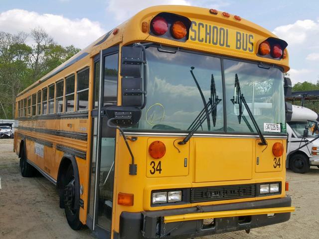 2001 BLUE BIRD SCHOOL BUS / TRANSIT BUS for Sale | NJ - GLASSBORO EAST ...