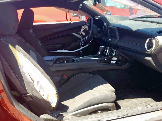 Salvage Vehicle Title 2017 Chevrolet Camaro Coupe 2 0l 4 For Sale