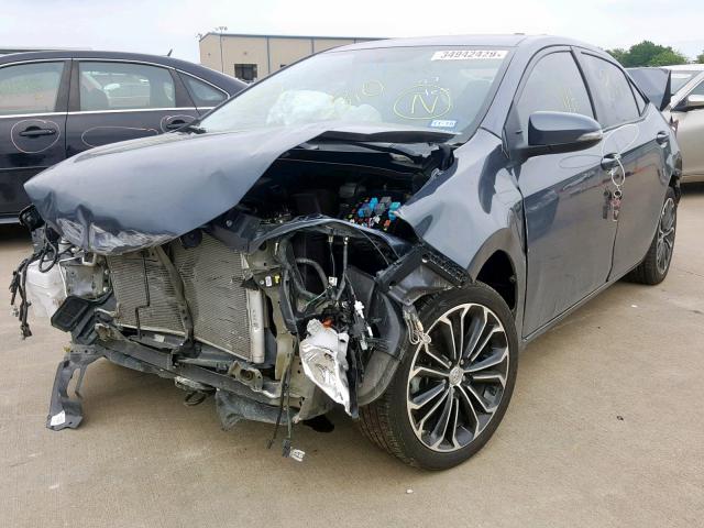 Седаны TOYOTA COROLLA 2016 Угольный