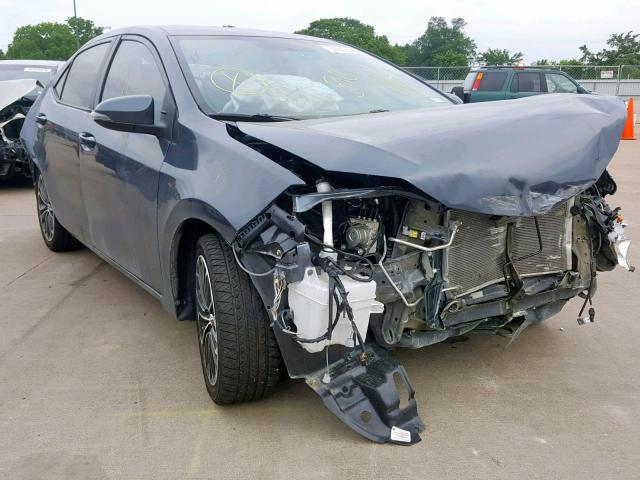 Седаны TOYOTA COROLLA 2016 Угольный