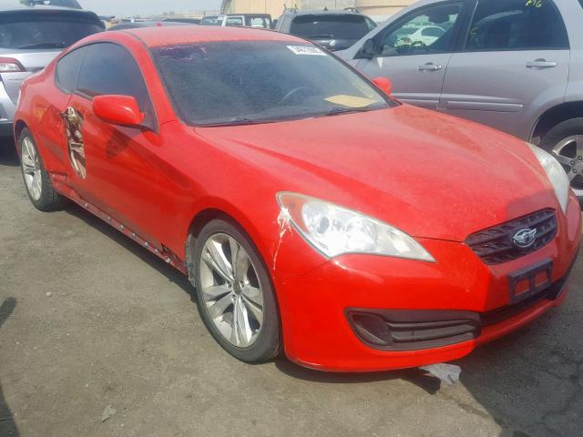 hyundai genesis coupe 2010 vin kmhht6kd2au028627