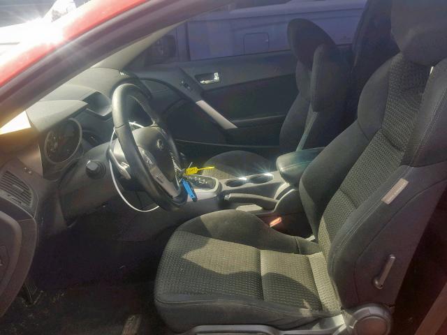 hyundai genesis coupe 2010 vin kmhht6kd2au028627