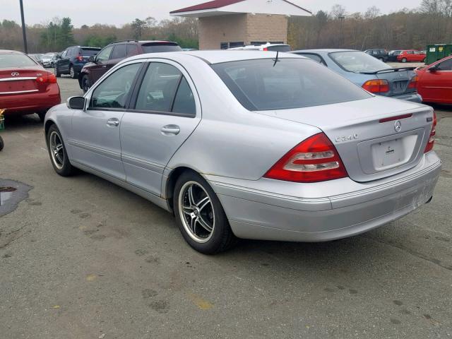 mercedes-benz c-class 2001 vin wdbrf61j61f103002