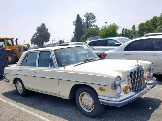 1970 Mercedes Benz 280s For Sale Ca Van Nuys Fri Jun 07 2019 Used Salvage Cars Copart Usa