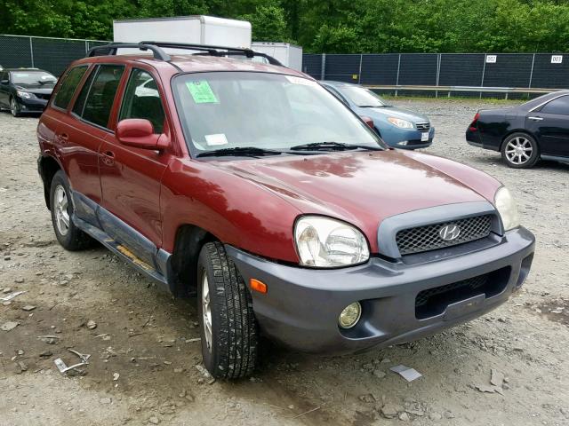 Subasta De Vehiculo De Vin Termino Km8sc73d03u531344 2003 Hyundai Santa Fe G En Dc Washington Dc