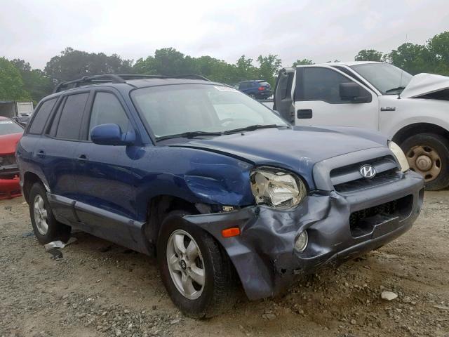 hyundai santa fe 2006 vin km8sc13d36u086535