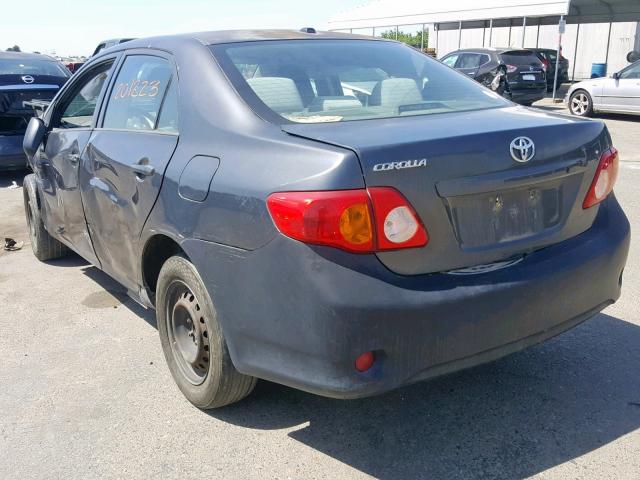 toyota corolla 2009 vin 1nxbu40e79z023972
