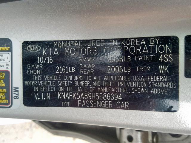 VIN 1G1RH6E40DU104395 2013 Chevrolet Volt no.10