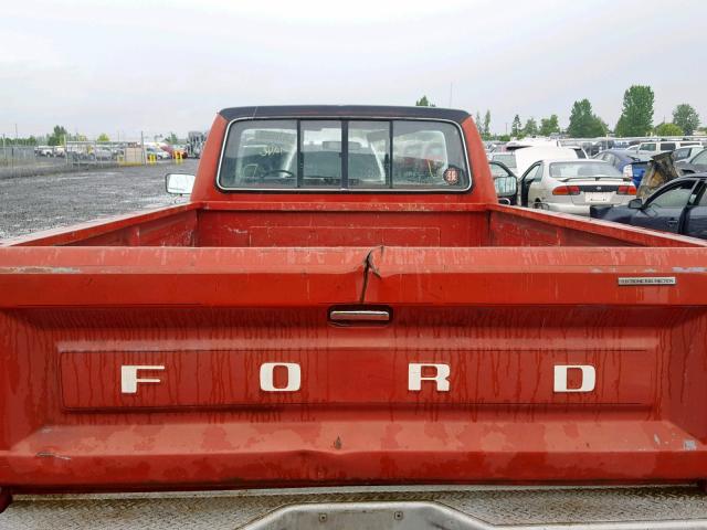 1986 Ford F250 Pickup 5 0l 8 Gas Orange Verkauf Eugene