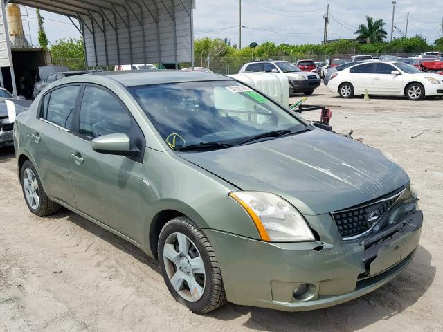 2008 nissan sentra green