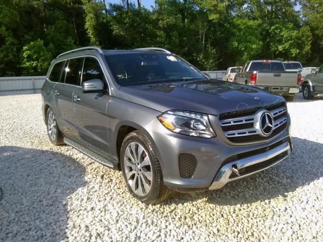 Flood Salvage Vehicle Title 2017 Mercedes Benz Gls 450 4m