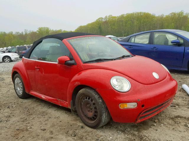 2005 Vw Bug Convertible Red