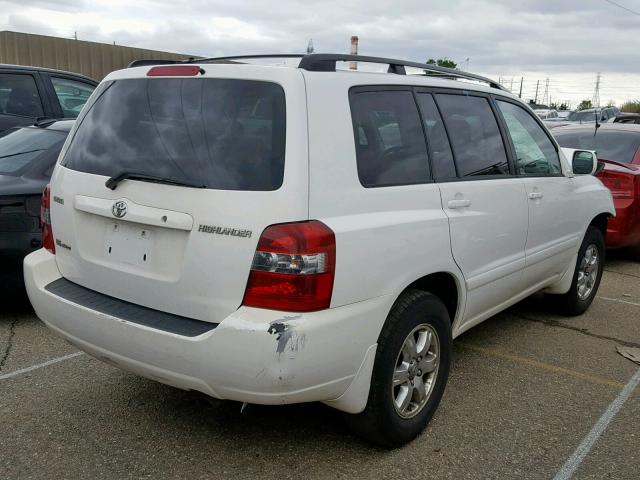 toyota highlander 2005 vin jteep21a350115411