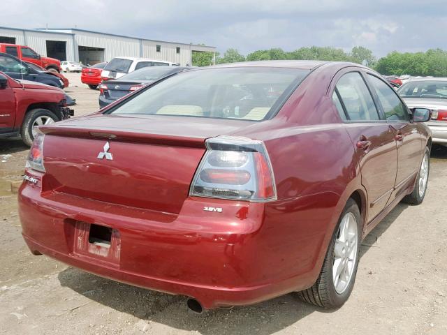 mitsubishi galant 2006 vin 4a3ab76s36e061769