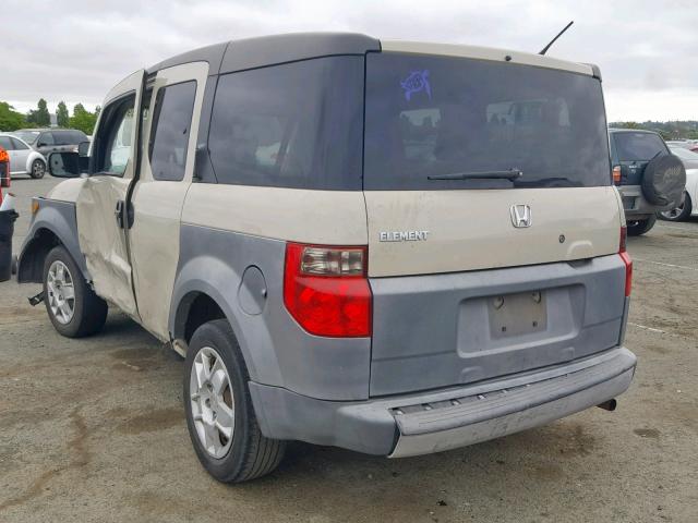 honda element 2005 vin 5j6yh183x5l009885