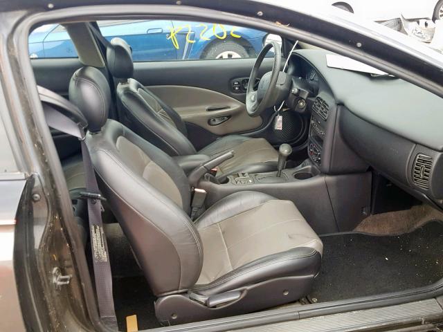 Salvage Vehicle Title 2002 Saturn Sc1 Sc2 Coupe 3d 1 9l 4