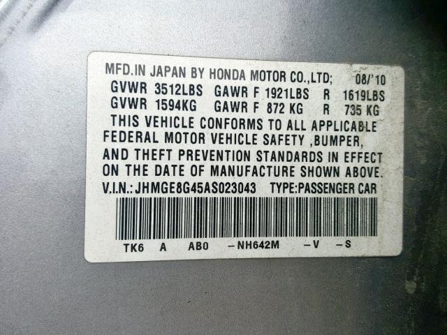 VIN 4T1KZ1AK8MU058176 2021 Toyota Camry, Trd no.10