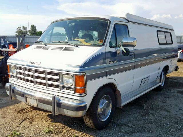 1992 DODGE RAM VAN B350