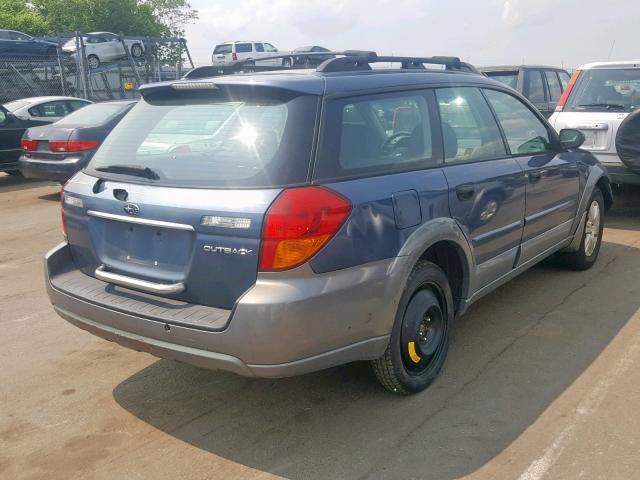 subaru outback 2005 vin 4s4bp61c057335639