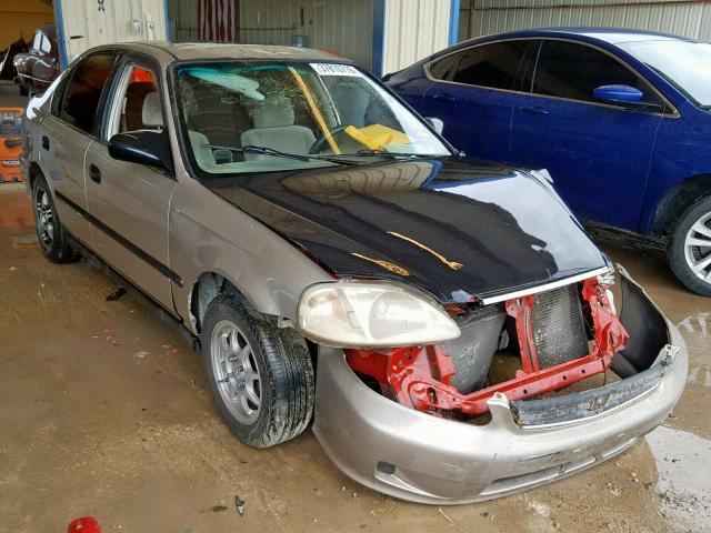 2000 Honda Civic Lx Sedan 4d 1 6l 4 Gas Silver Subasta San