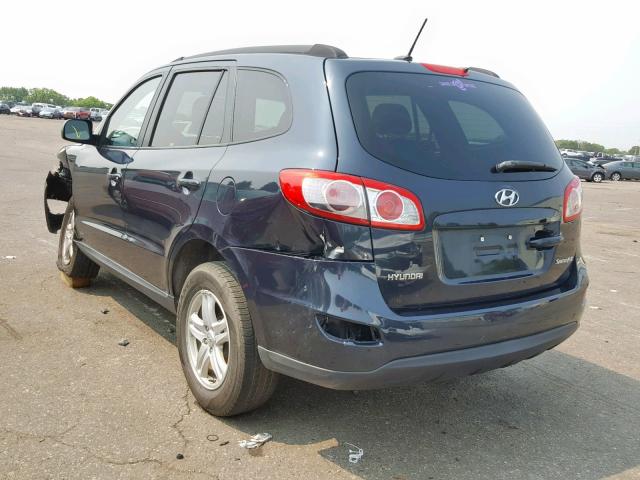 VIN 5TDDK3DC2GS132508 2010 HYUNDAI SANTA FE G no.3