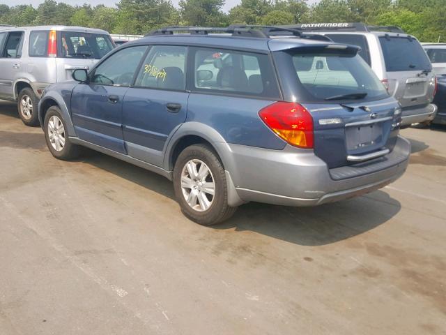 subaru outback 2005 vin 4s4bp61c057335639