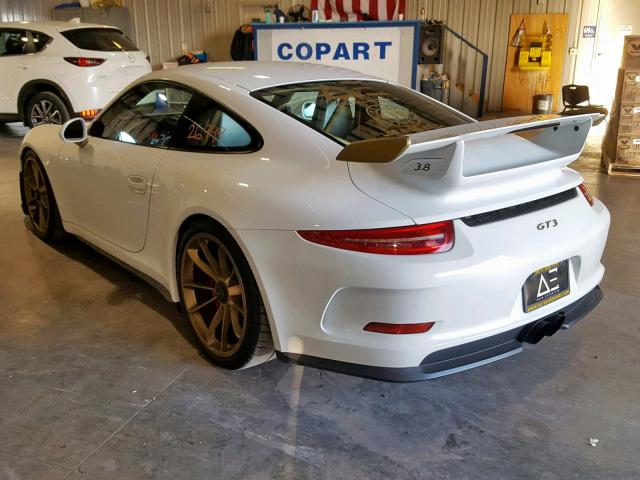 VIN WP0AC2A90ES183500 2014 Porsche 911, GT3 no.3