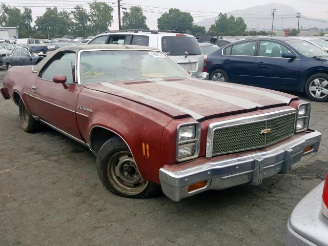 auto auction ended on vin 1d80u6z459512 1976 chevrolet el camino in ca san bernardino 1d80u6z459512 1976 chevrolet el camino