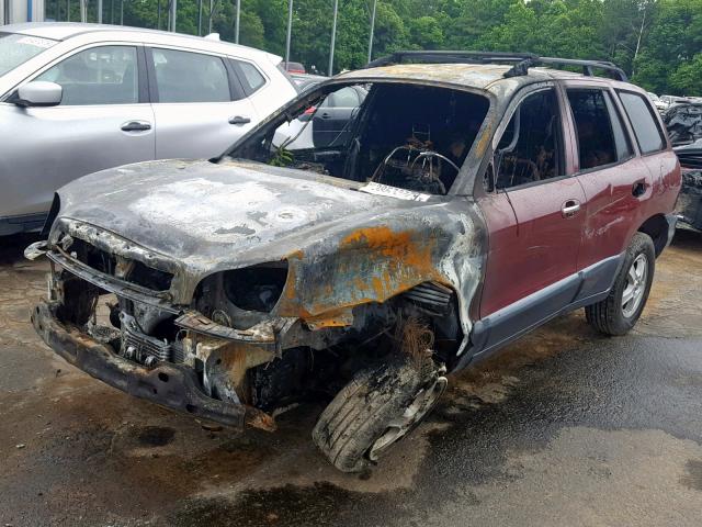 hyundai santa fe 2001 vin km8sc83d41u086528