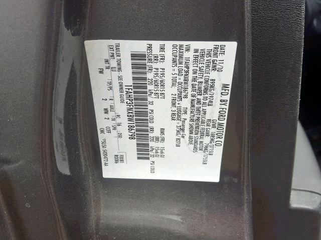 VIN 19UUA8F20EA005479 2014 Acura TL, 3.5 no.10