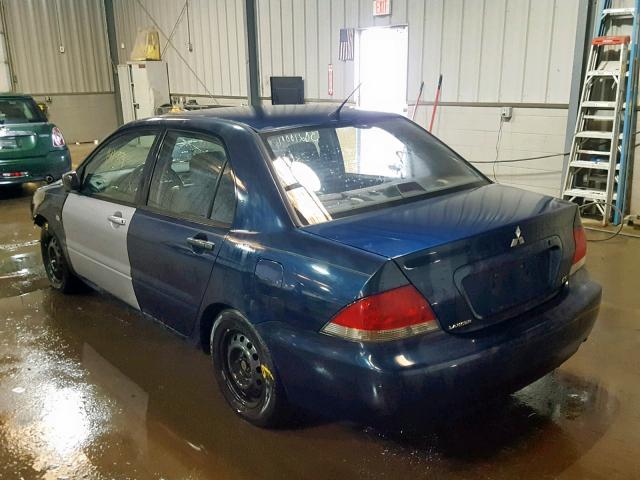 mitsubishi lancer 2004 vin ja3aj26e84u062131
