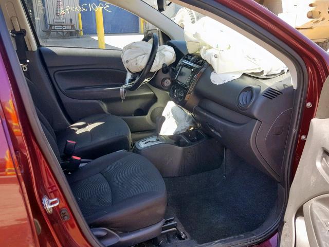 mitsubishi mirage g4 2017 vin ml32f3fj8hhf11015