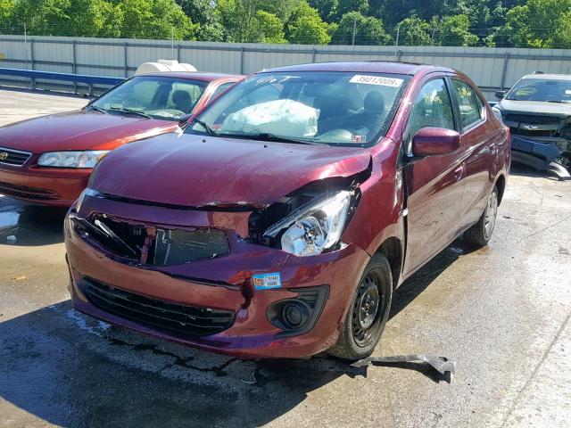 mitsubishi mirage g4 2017 vin ml32f3fj8hhf11015
