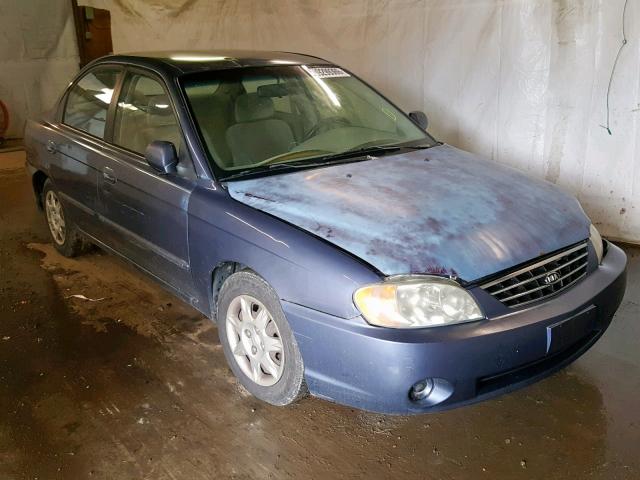 kia spectra 2003 vin knafb121935231144