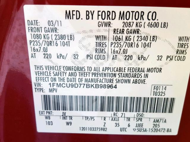 VIN 5TDYZRFH5KS325687 2019 Toyota Highlander, Limit... no.10