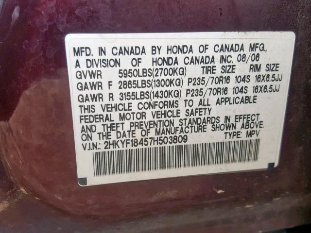 VIN 5TDYZRAH7LS016778 2020 Toyota Highlander, Limited no.10