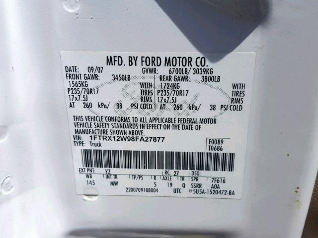 VIN 4T1BF1FK9GU162357 2016 Toyota Camry, SE no.10