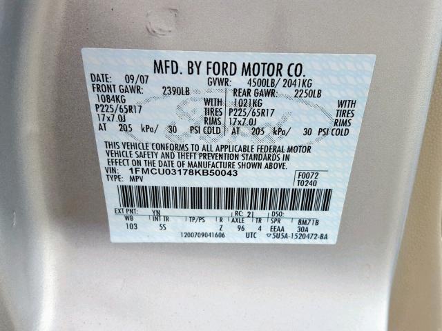 VIN 4T1G11AK2LU341362 2020 Toyota Camry, SE no.10