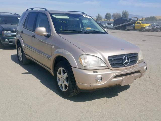 mercedes-benz m-class 2001 vin 4jgab54e41a287884