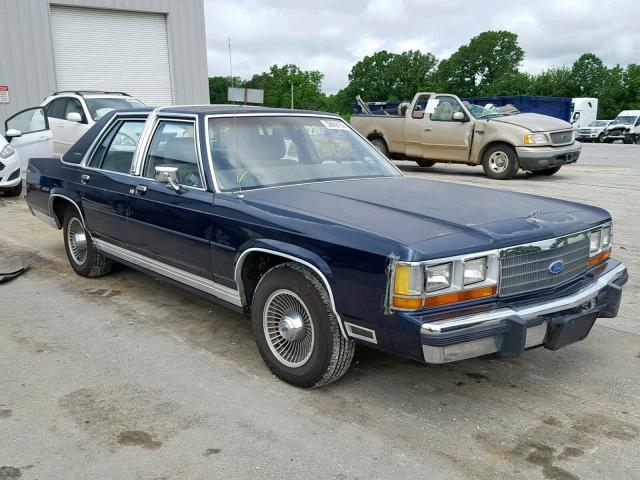 1989 ford crown victoria lx for sale mo springfield wed jun 26 2019 used salvage cars copart usa 1989 ford crown victoria lx for sale