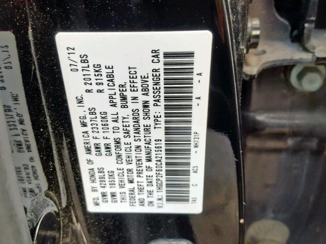 VIN 5TDJZRFH8KS604505 2019 Toyota Highlander, Xle no.10