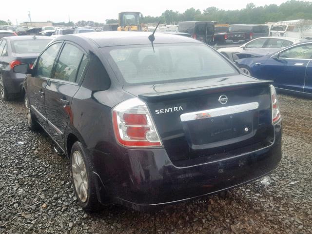 2012 NISSAN SENTRA 2.0 3N1AB6AP4CL703429