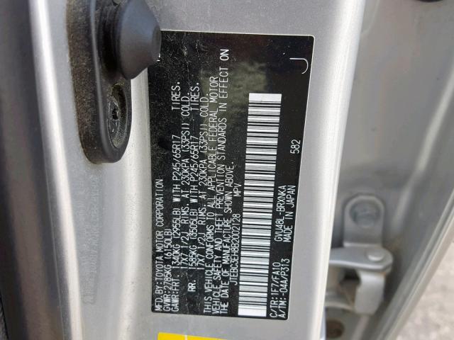 VIN 3FA6P0LU9KR182665 2019 Ford Fusion, Hybrid SE no.10