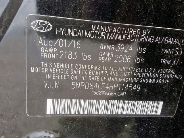 VIN 4T1T11AK9PU111158 2023 Toyota Camry, SE no.10